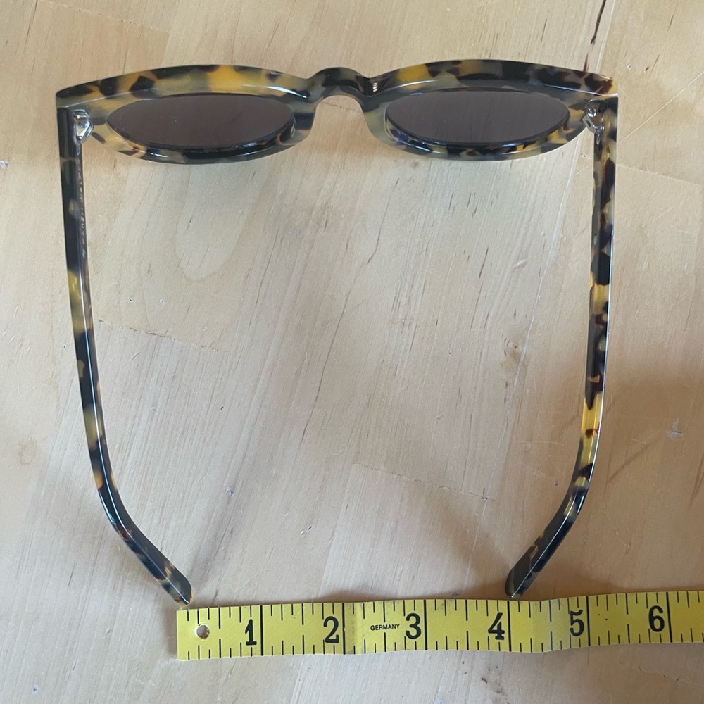 Karen Walker Super Duper Strength Sunglasses - Crazy Tortoise - Picture 9 of 11